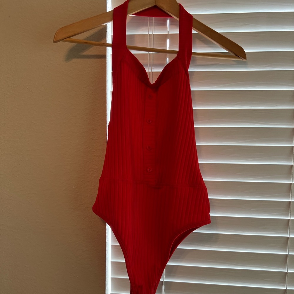 Red Bodysuit